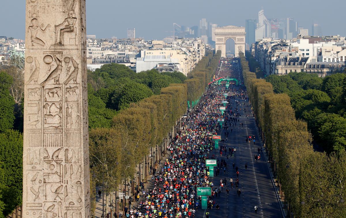 Pariški maraton | Pariški maraton bo na sporedu šele 17. oktobra prihodnje leto. | Foto Reuters
