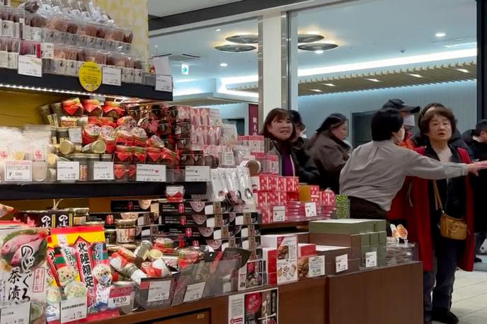 Potres japonska januar 2024 | Tla so se stresla okoli 21.19 po krajevnem času. | Foto Reuters