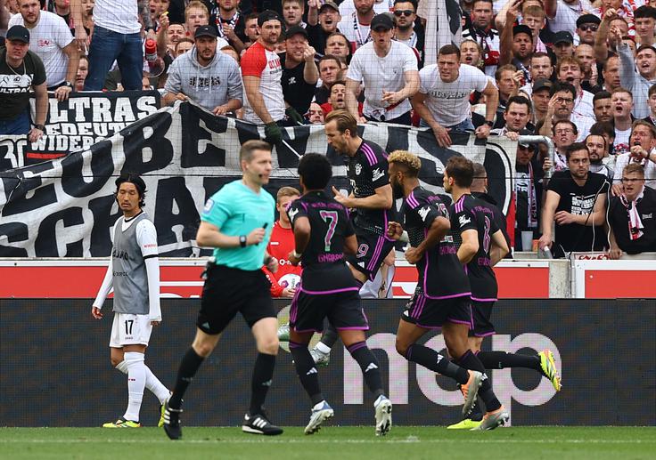 Harry Kane je za 36 zadetkov v prvi sezoni v Nemčiji potreboval le 32 tekem. | Foto: Reuters