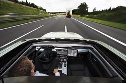 BMW-jev prikaz samodejne vožnje po avtocesti