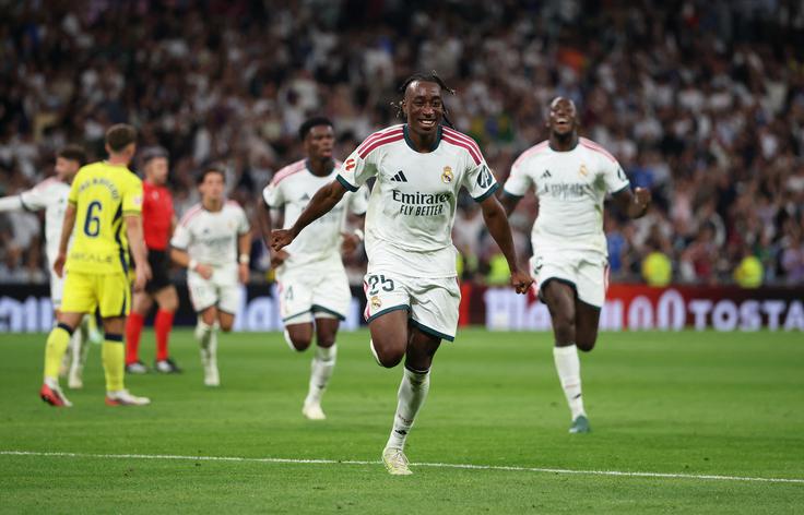 Yan Diomande je zadel za zmago Reala. | Foto: Reuters