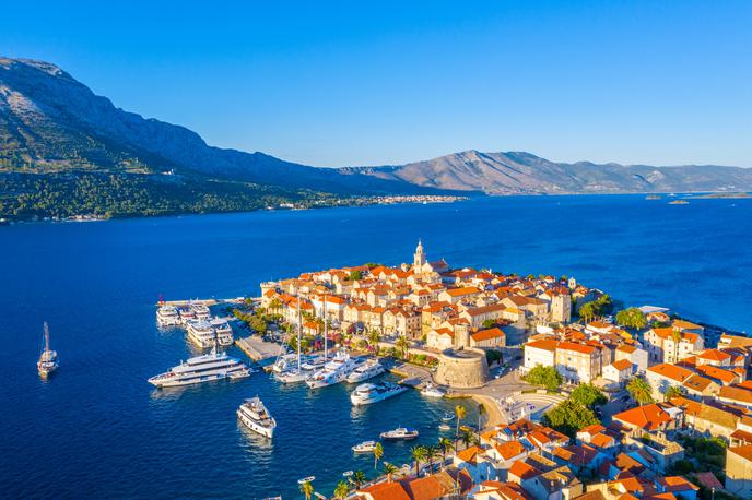Korčula, otok, Hrvaška | Korčula je na seznamu najboljših evropskih otokov zasedla četrto mesto in je najvišje uvrščeni hrvaški otok. | Foto Shutterstock