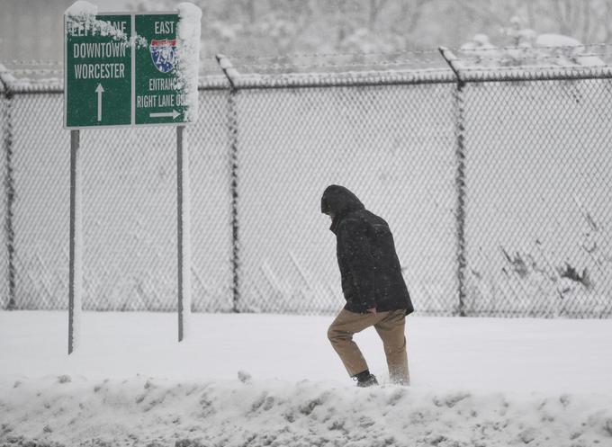 zima, tornado, sneg, ZDA | Foto: Reuters