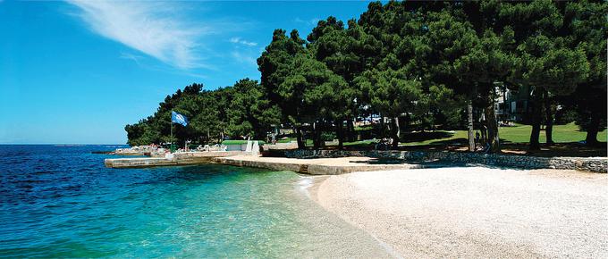 Plaža Hotela Parentium Plava Laguna, Poreč, Istra, Hrvaška
 | Foto: 