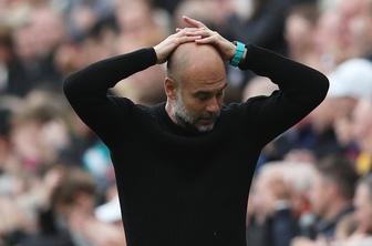 Guardiola v skrbeh: Na voljo imam samo 13 zdravih igralcev