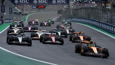 Norris zmagal sedmič letos, Verstappen pridobil kar 16 mest