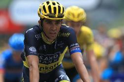 Contador še povečal prednost na lestvici pred tekmeci        
