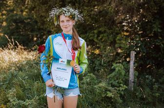 Slovenka Brina Kölner mladinska evropska prvakinja v orientacijskem teku