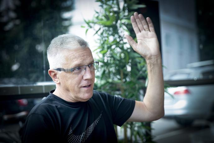 Peter Vilfan | Peter Vilfan je komentiral dogajanje na tekmi s Poljsko, ki jo je Slovenija izgubila. | Foto Ana Kovač