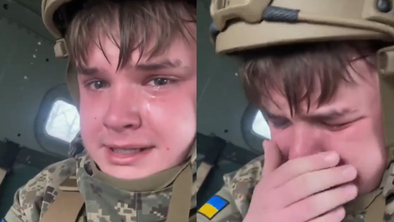 Novo razkritje o jokajočih vojakih v Ukrajini: med njimi je znan obraz #video