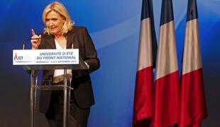 Francija po napadih: val patriotizma in vzpon Marine Le Pen