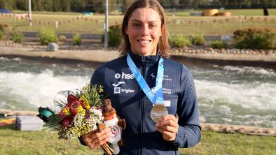 Ajda Novak na SP srebrna v posamičnem krosu