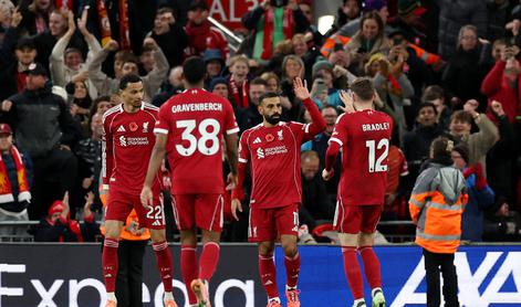 Liverpool le prekinil črni niz, Šeško do točke, poraz Bijola