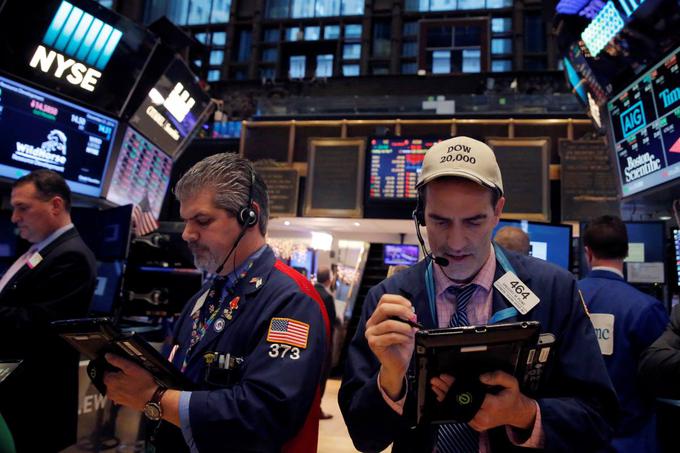 Borza, Wall Street, New York, NYSE, borzni posrednik | Foto: Reuters
