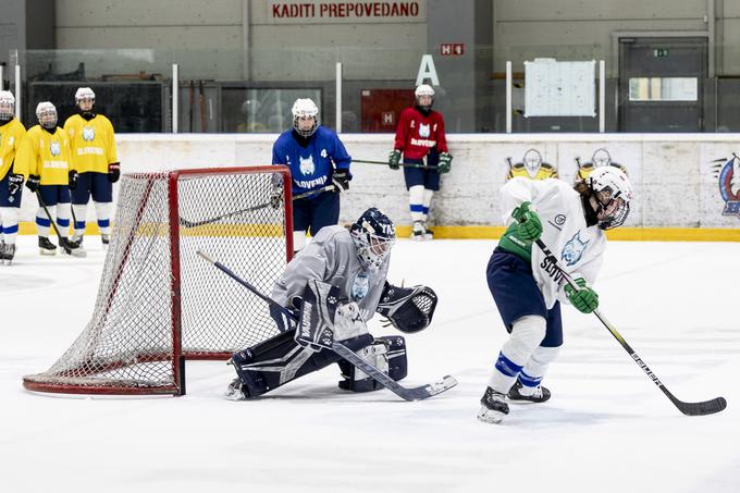 Vratarka Pia Dukarič je eno najmočnejših slovenskih orožij. | Foto: Ana Kovač