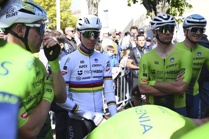 Tadej Pogačar EP | Kolesarsko EP bo naslednje leto v Sloveniji. Tadej Pogačar bo lahko tako majico prvaka stare celine branil doma. | Foto Guliverimage