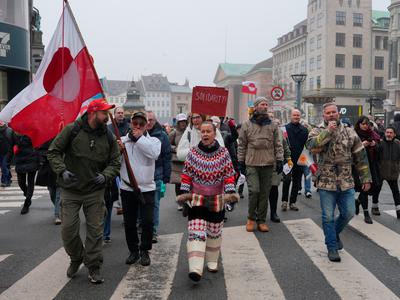 Na Danskem množični protesti proti Trumpovim prizadevanjem za prevzem Grenlandije