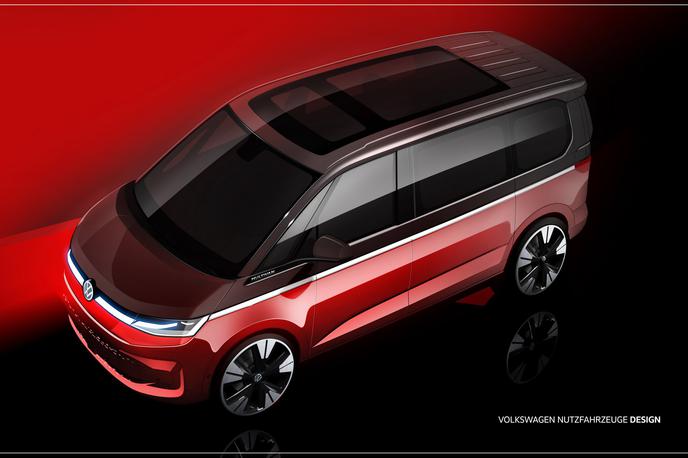 Volkswagen multivan | Novega multivana bodo pri Volkswagnu predvidoma razkrili naslednji mesec. | Foto Volkswagen