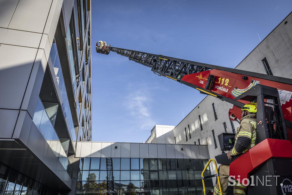 Gasilska vaja CZR Domžale, MGC Bistrica.