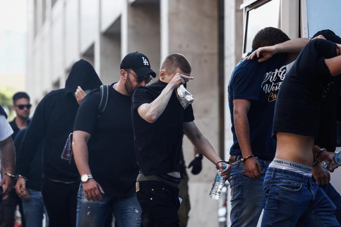 Grška policija še vedno išče 12 navijačev zagrebškega Dinama. | Foto: Guliverimage