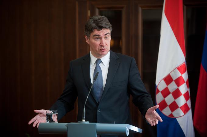 Vodja največje hrvaške opozicijske stranke SDP Zoran Milanović bo podprl nezaupnico, saj v tem vidi najhitrejšo pot do predčasnih volitev, ki so po mnenju njegove stranke najpravičnejša rešitev. | Foto: 