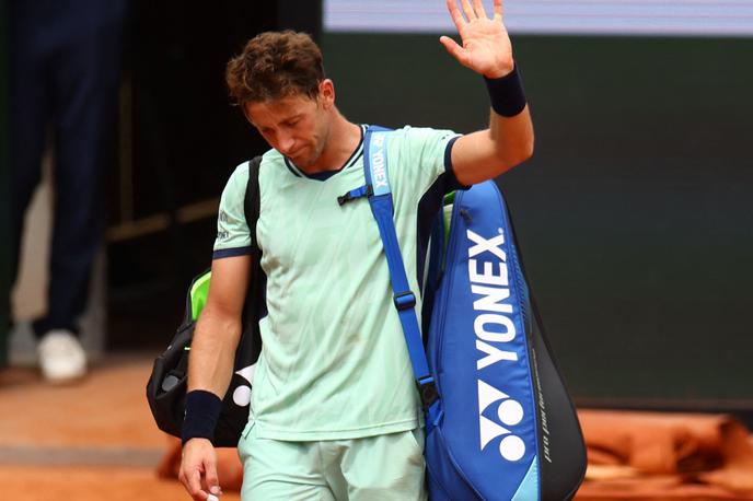 Casper Ruud | Casper Ruud je po težavah s kolenom priznal premoč Nunu Borgesu | Foto Reuters
