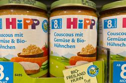 Trgovci v Sloveniji umikajo otroško hrano Hipp