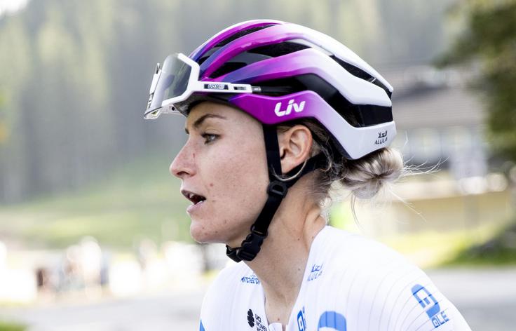 Najvišje uvrščena slovenska kolesarka Urška Žigart na lestvici Uci zaseda 88. mesto. | Foto: Ana Kovač