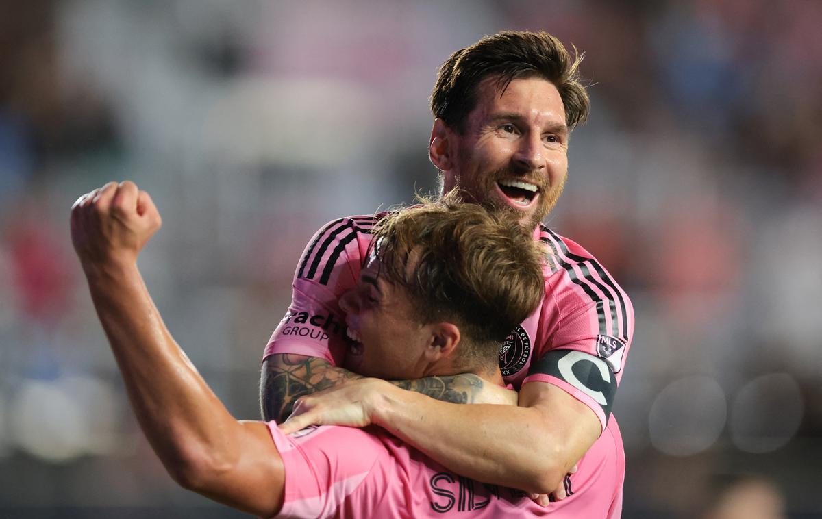 Lionel Messi | Lionel Messi je k pomembni zmagi Inter Miamija prispeval dva zadetka. | Foto Reuters