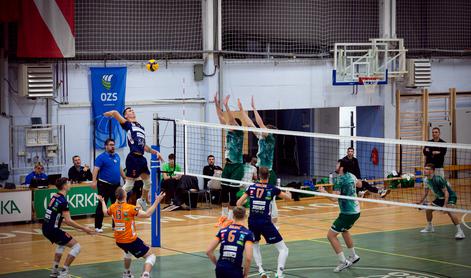 Krka vzela niz ACH Volleyju, Mariborčani končali zmagoviti niz Kanalcev