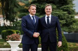 Golob se bo sestal z Macronom