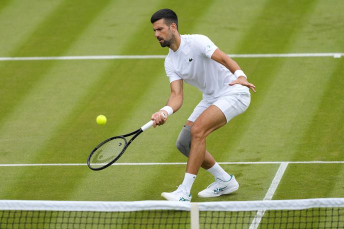 Novak Đoković | Novak Đoković je za tretji krog Wimbledona premagal Jacoba Fearnleyja. | Foto Guliverimage