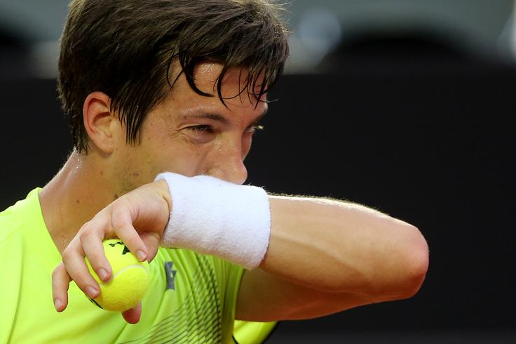 Aljaž Bedene bo dejaven že v nedeljo dopoldan. | Foto: Reuters