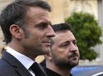 Emmanuel Macron, Volodimir Zelenski
