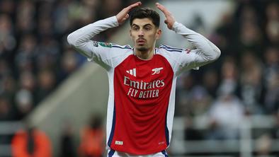 Poškodba Havertza nov udarec za Arsenal