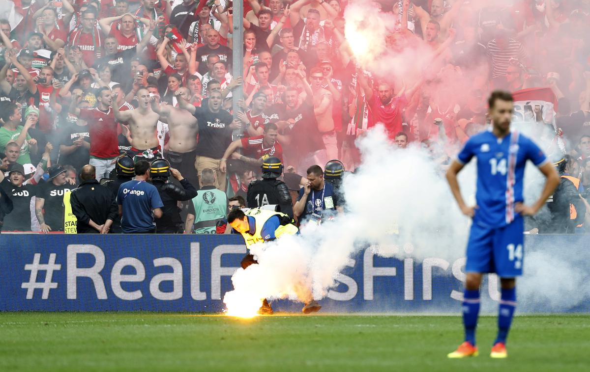 Madžarska navijači Euro | Foto Reuters