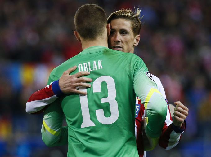 Torres, ki je za špansko izbrano vrsto zbral kar 110 nastopov, letos pa se ni udeležil evropskega prvenstva v Franciji, zelo spoštuje slovenskega vratarja. | Foto: Reuters