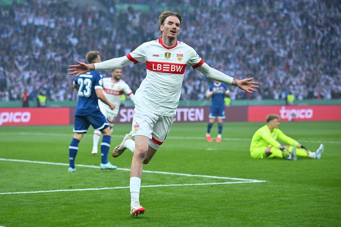 Nick Woltemade | Nick Woltemade je popeljal Stuttgart v vodstvo z 1:0. Kmalu je sledila podvojitev prednosti. | Foto Reuters