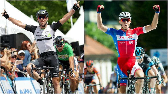 V prvi etapi bosta imela svoje načrte veliki Mark Cavendish in Slovenec Marko Kump. | Foto: 