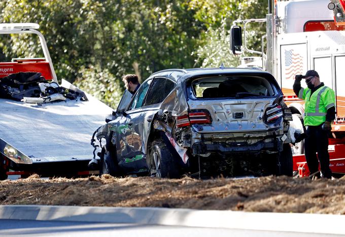 Preiskovalci so neuradno ugotovili, da Tiger Woods ni storil ničesar, s čimer bi preprečil hudo prometno nesrečo. | Foto: Reuters