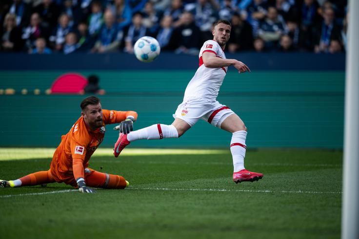 Ermedin Demirović je dosegel hat-trick. | Foto: Guliverimage