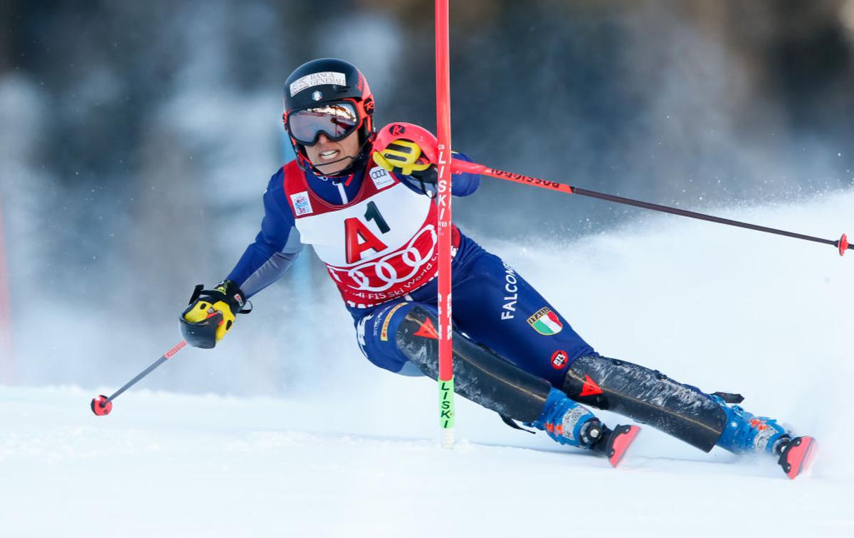 Federica Brignone | Ilka Štuhec se bo danes spopadla z izzivom, ki ga prinaša alpska kombinacija. | Foto Gulliver/Getty Images