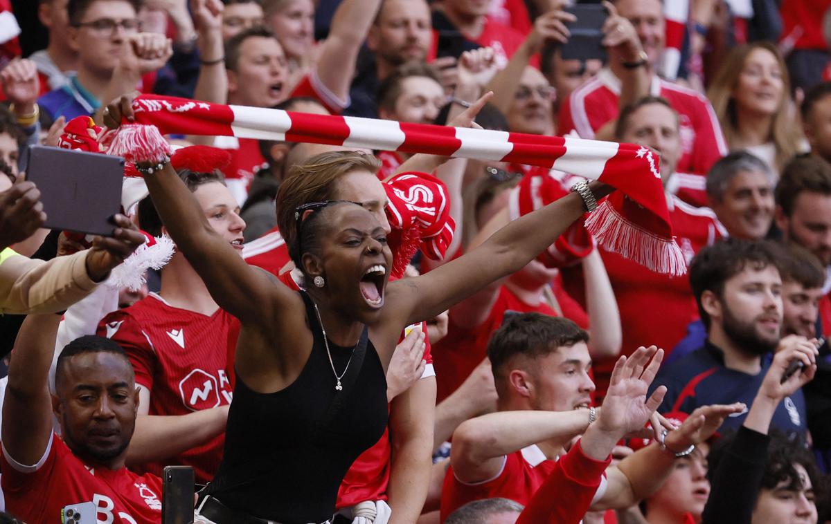 Nottingham Forest | Navijači Nottingham Foresta so presrečni. | Foto Reuters