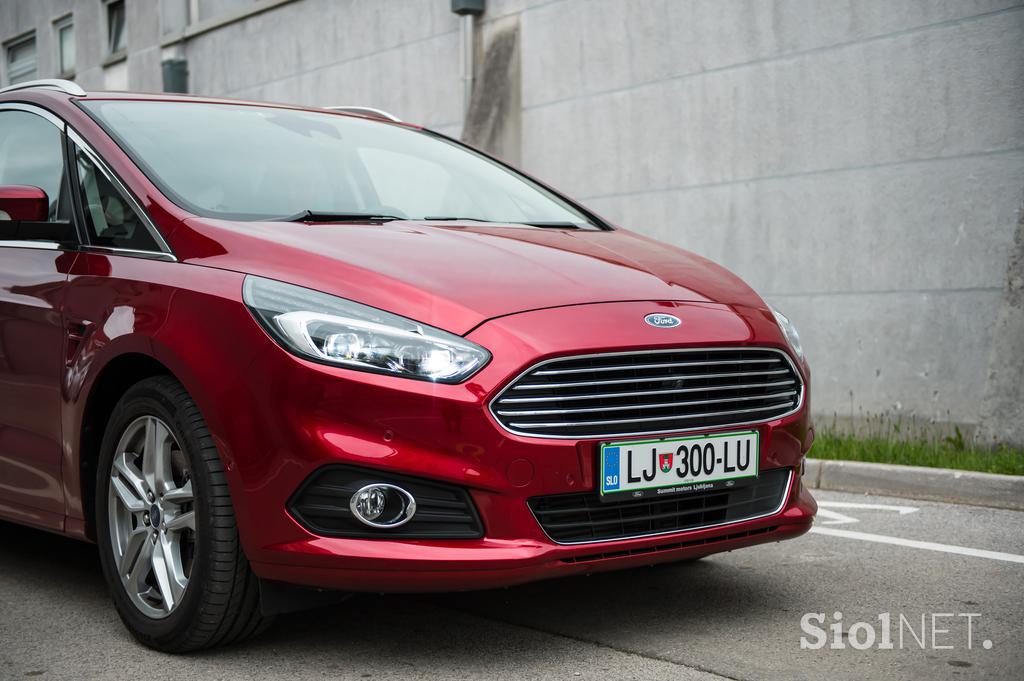 Ford S-max 2.0 TDCi powershift - fotogalerija testnega vozila