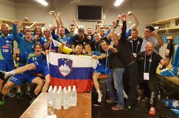 Slovenija slavi uvrstitev na svetovno prvenstvo