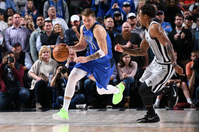 Luka Dončić | Dallas Mavericks z Luko Dončićem na čelu so gostili San Antonio Spurs, ki je trenutno v črni seriji. | Foto Getty Images