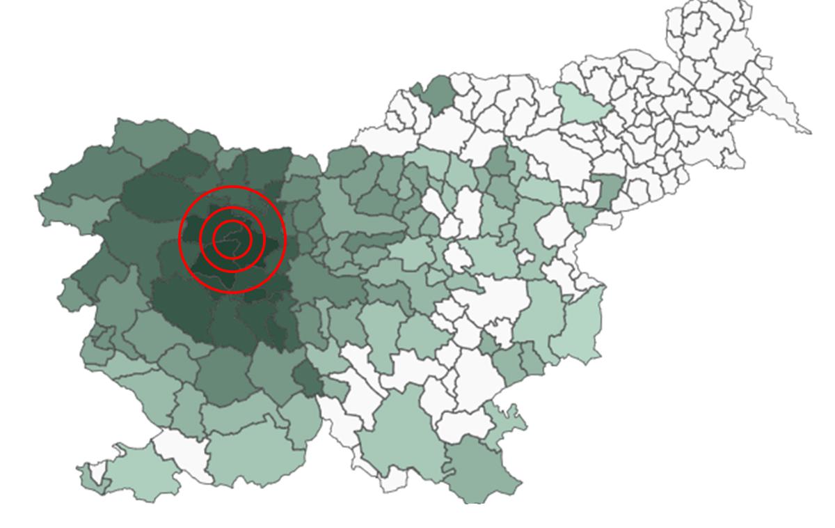 Potres Škofja Loka | Ob 3.37 so seizmografi zaznali potres z magnitudo 3,5. Epicenter je bil v okolici Škofje Loke, a čutili so ga po vsej državi.  | Foto Arso