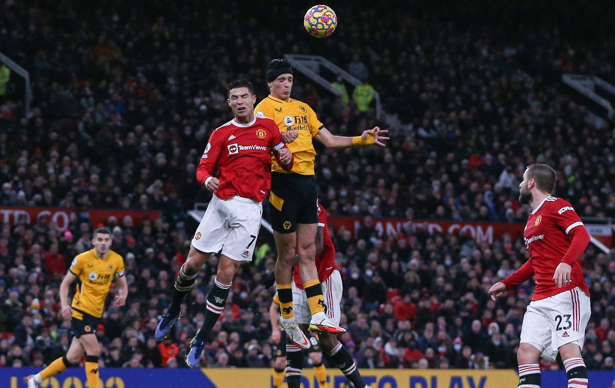 Manchester United, Wolverhampton, Cristiano Ronaldo | Wolvesi so ugnali Man United. | Foto Guliverimage