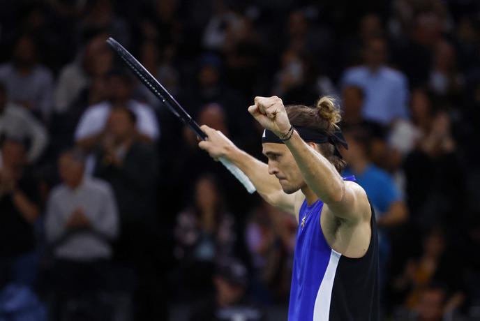 Zverev in Humbert v finalu Pariza