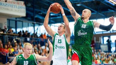 Olimpija in Krka z evropskim sijajem